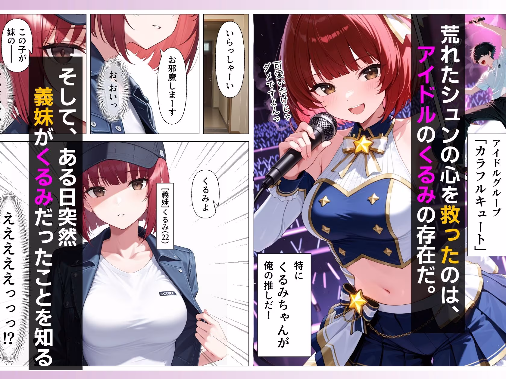 推しのアイドルは義妹？？理性崩壊の禁断背徳セックス