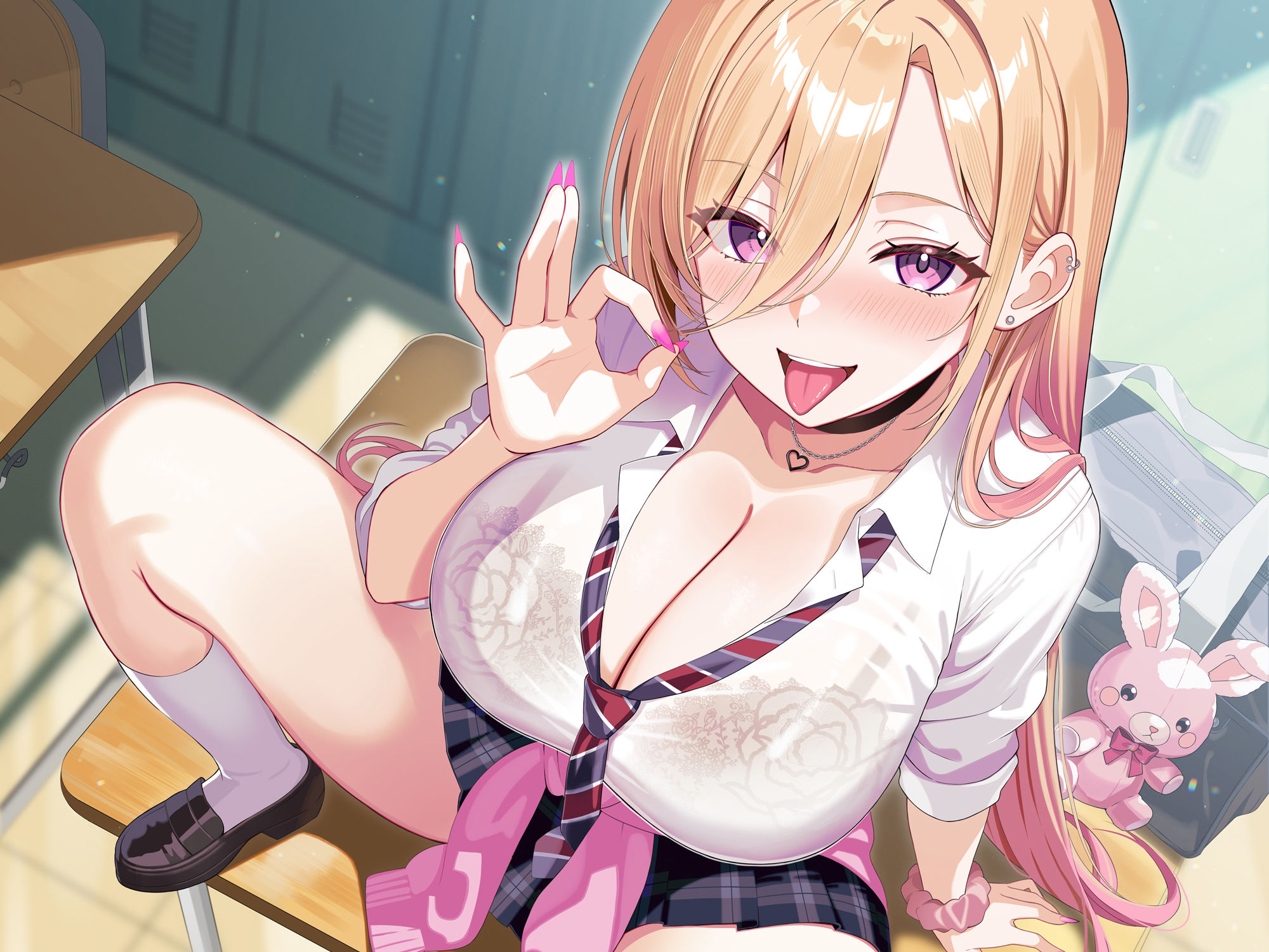 【舐めプレイのみ】学年一シコいギャルとフェラまで限定の関係【爆音×吐息】  〜あたしのお口で気持ちよくしてあげるから好きなだけ射精して〜