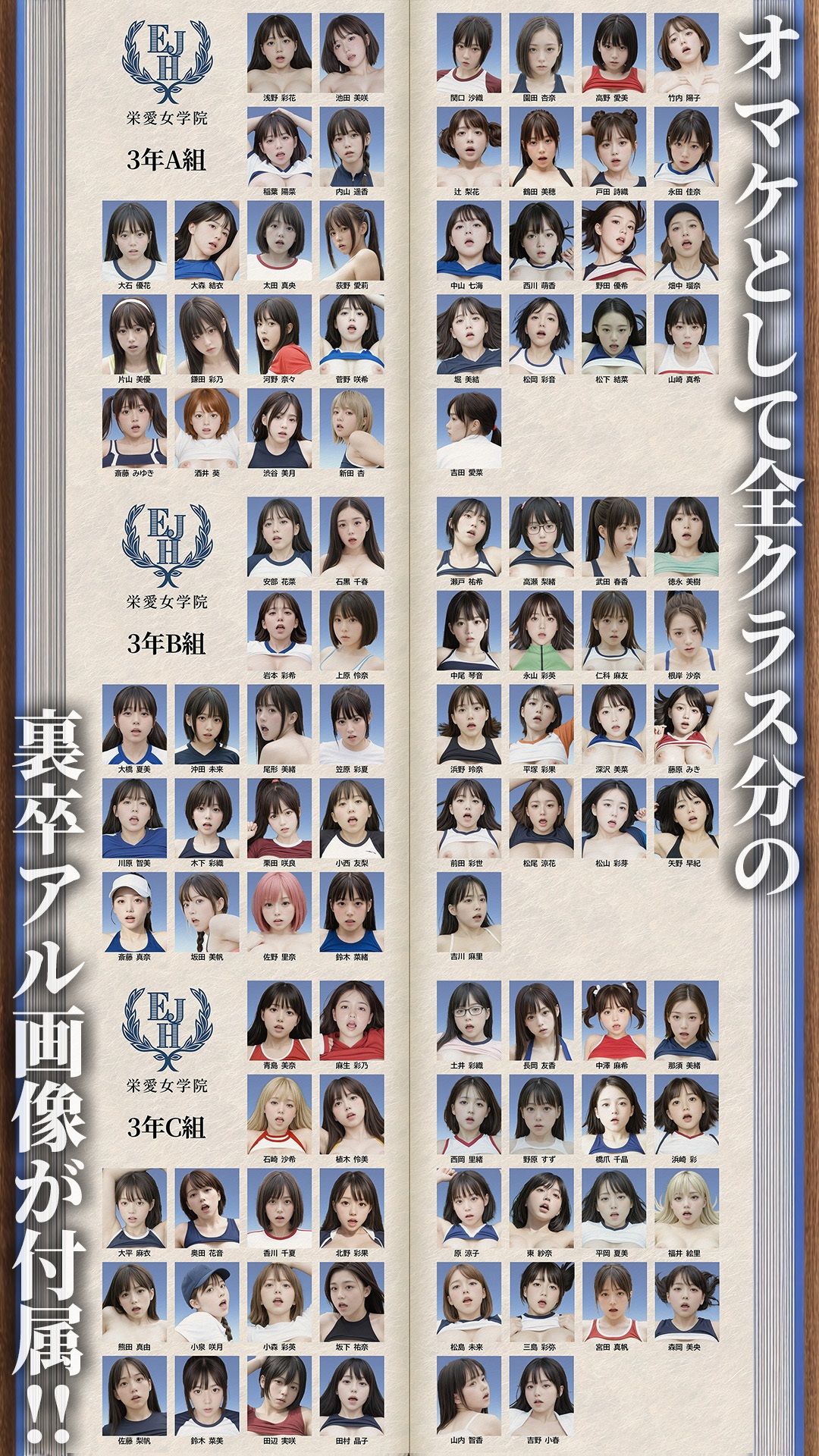 【4K動画】裏卒アル〜部活中のJK100人との禁断ハメ撮り流出〜