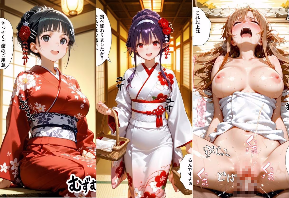 ゆけむり温泉旅館の女将さんをデカチンでメス堕ちさせた話   S◯O編