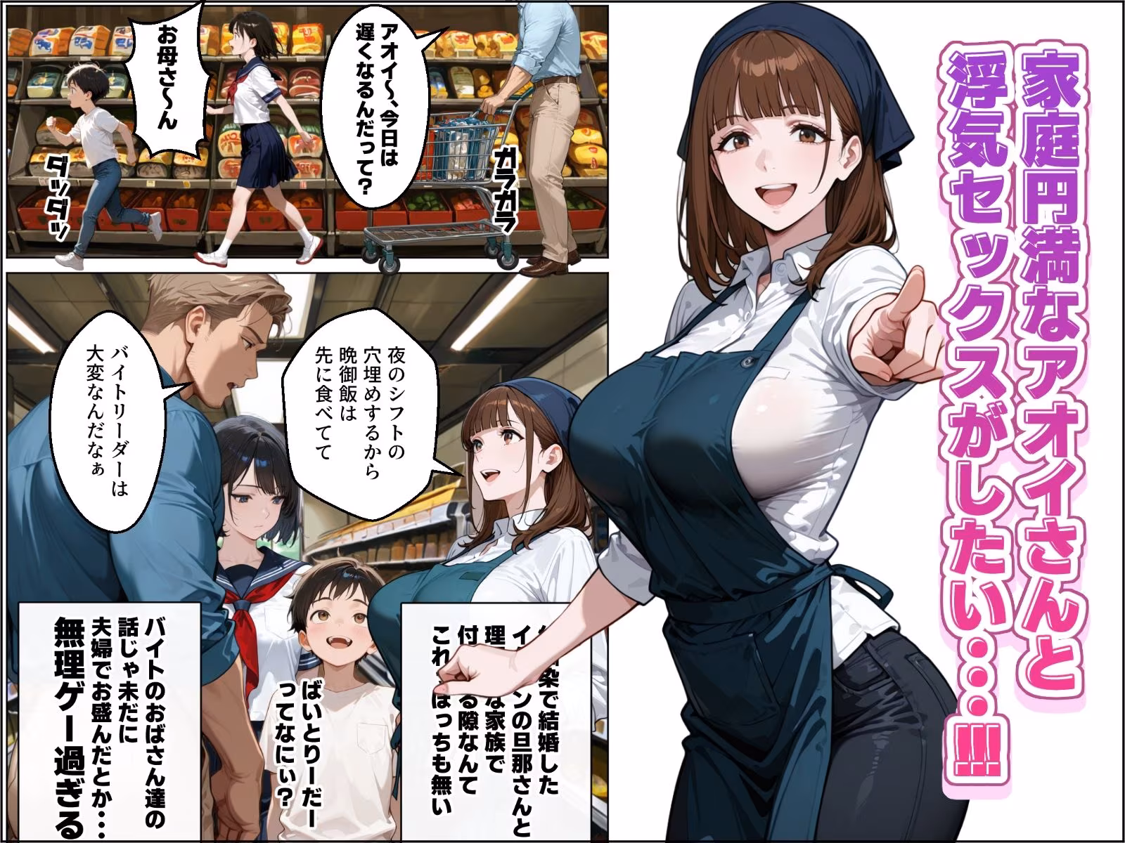 良妻賢母の記憶を改変して托卵させる話