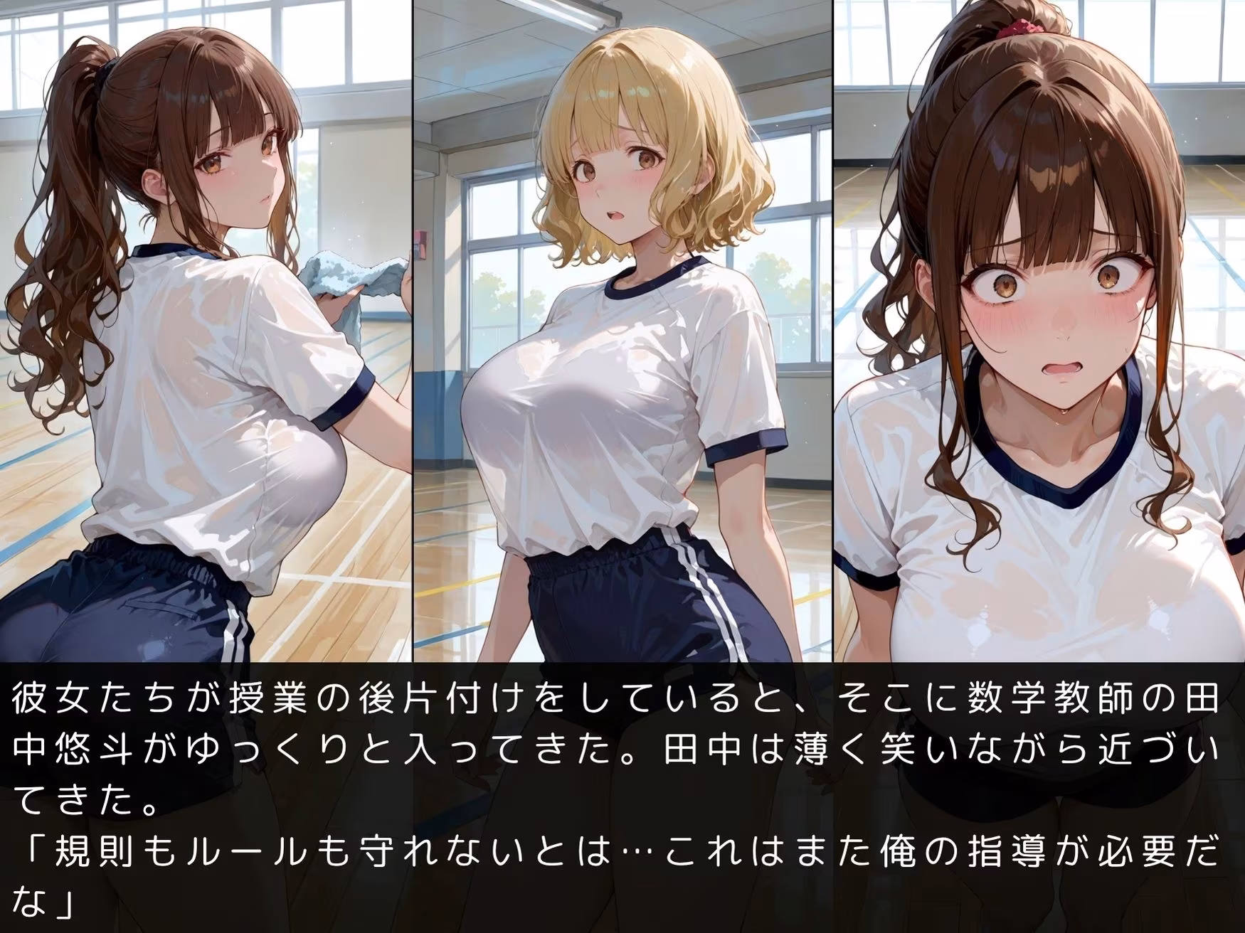 放課後の性指導〜禁断の記録〜体育館編 Vol.2