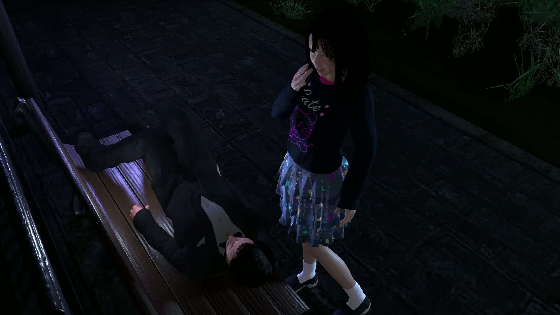 【ROMC382】ロリコン○○○にしか見えない○校生を深夜の公園でラッキースケベ「精子を見せてください！！！」