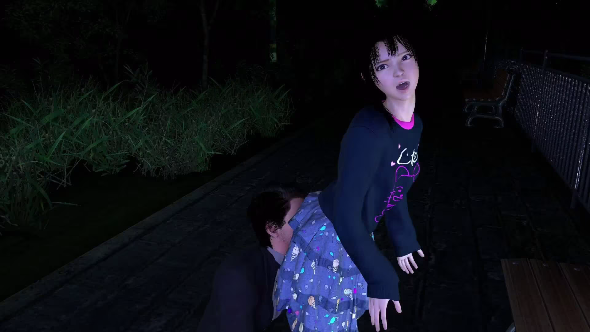 【ROMC382】ロリコン○○○にしか見えない○校生を深夜の公園でラッキースケベ「精子を見せてください！！！」