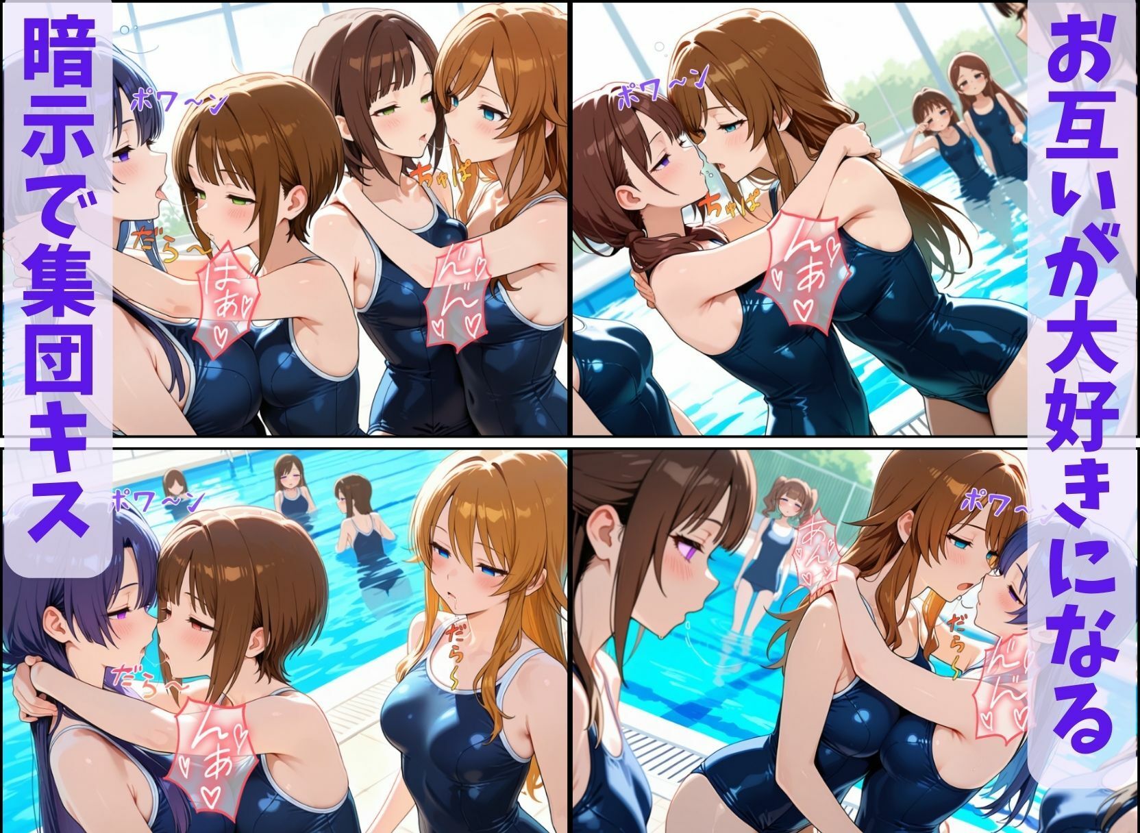 集団催● 〜スク水JKは催●洗脳され性奴●になる〜