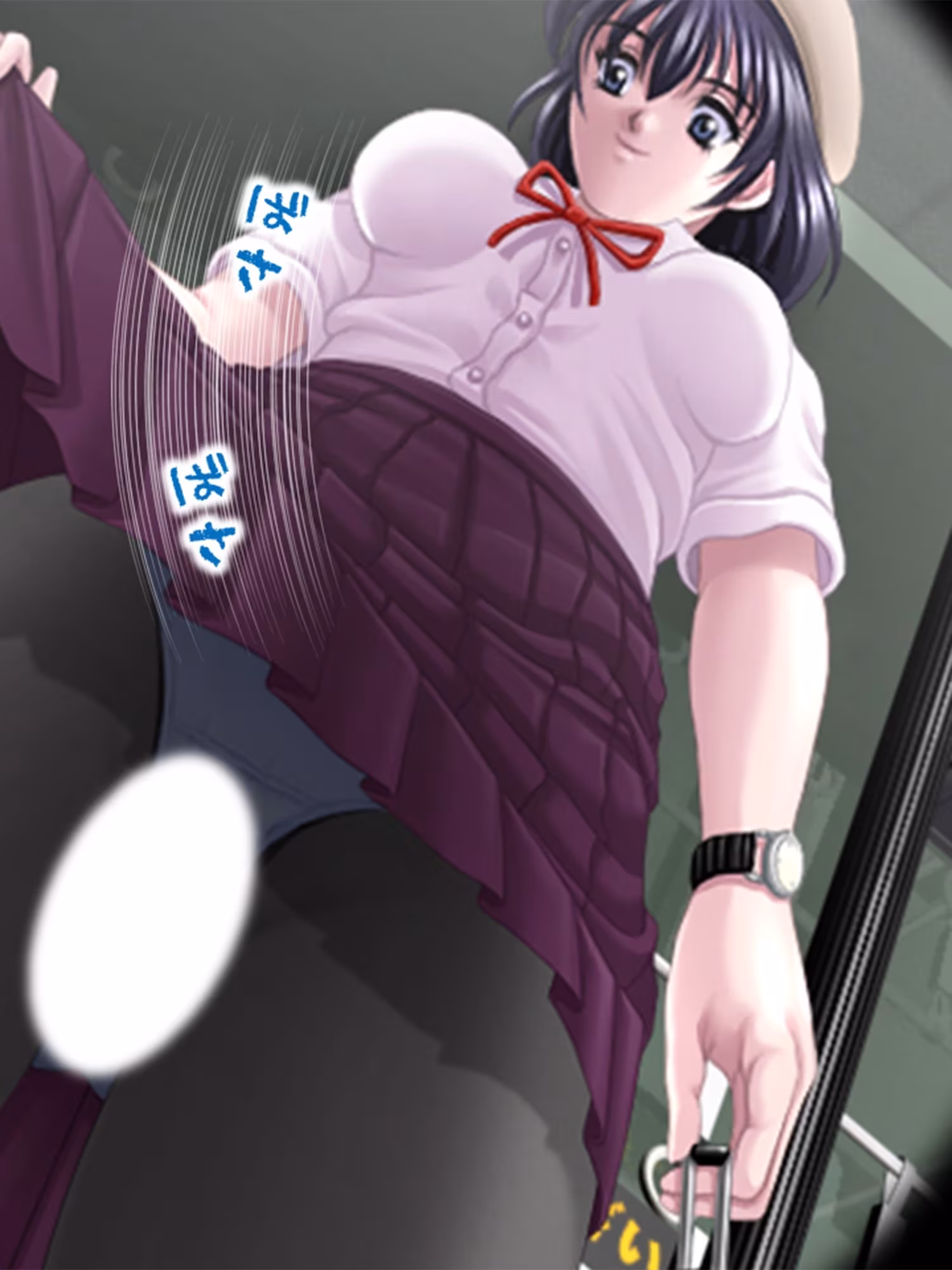 バスの中で逃げ場を失ったJKを無理矢理… ＜総集編＞