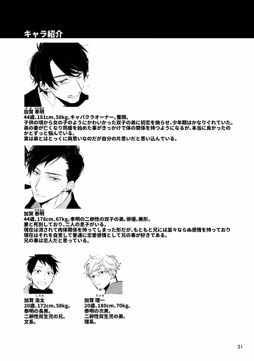 拗らせ双子おじさん再録本