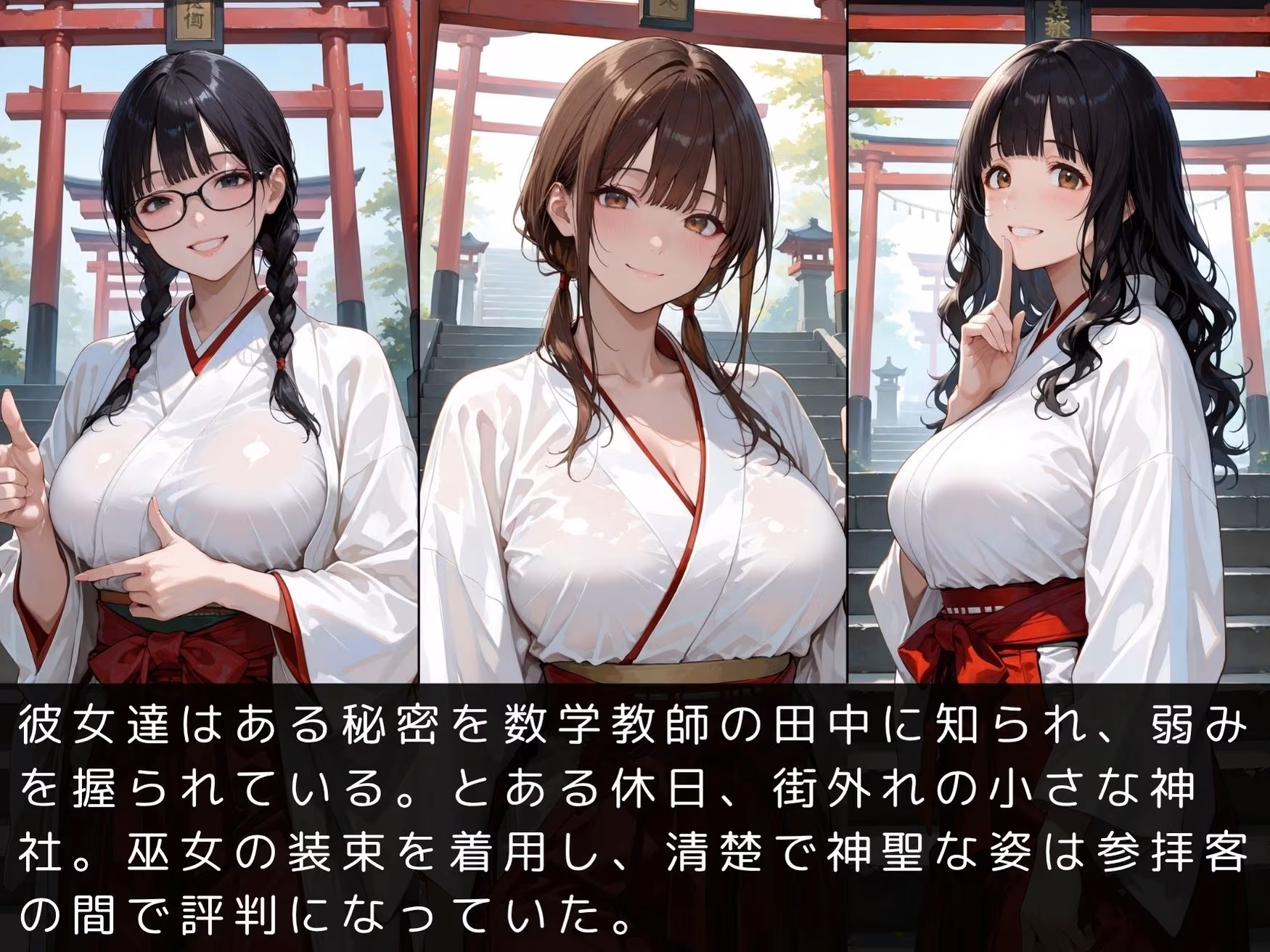 放課後の性指導〜禁断の記録〜巫女編