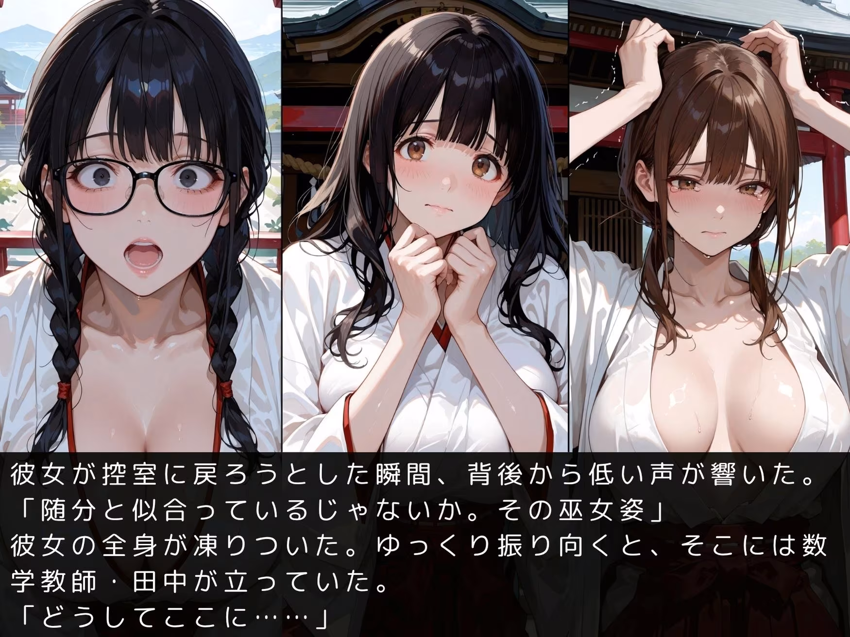 放課後の性指導〜禁断の記録〜巫女編