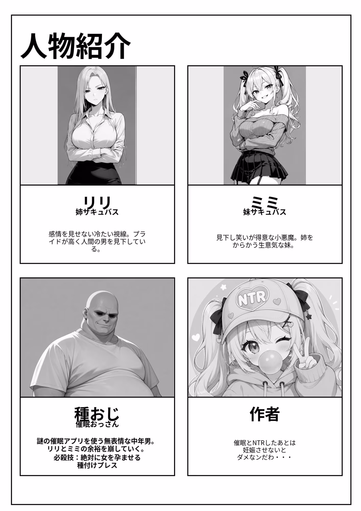 サキュバスは催●おっさんに逆らえない！