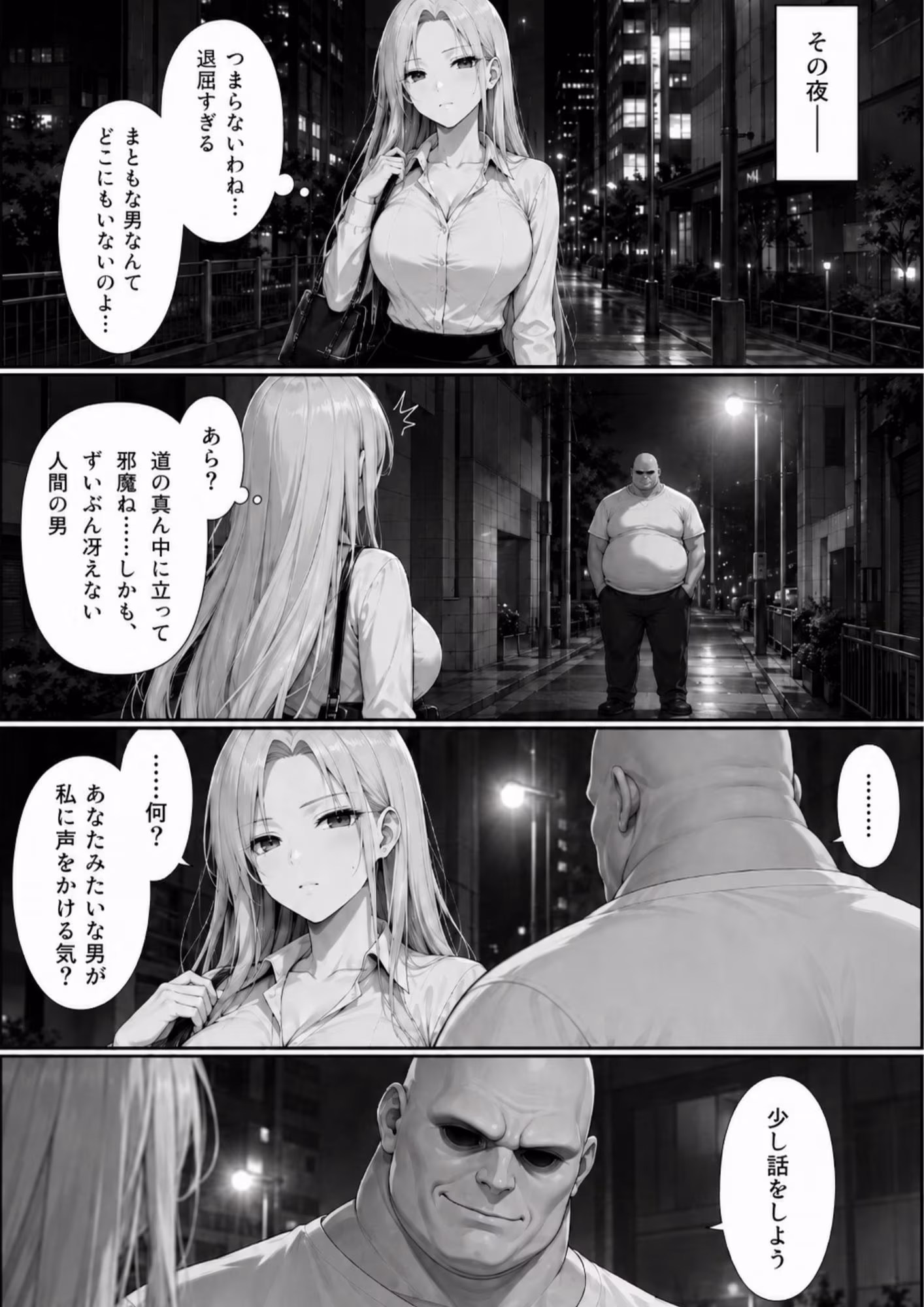 サキュバスは催●おっさんに逆らえない！