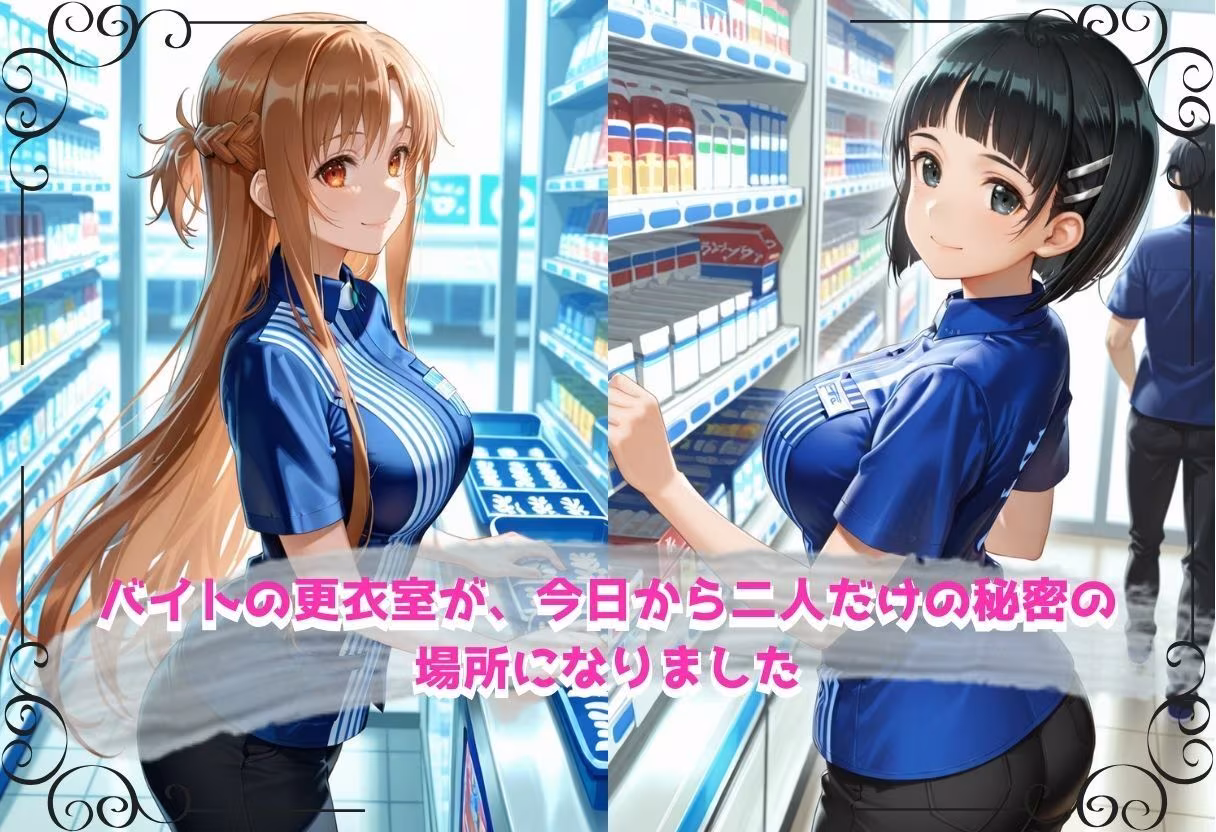 無自覚にエロすぎる先輩のせいで…後輩、閉店後の更衣室で理性崩壊 vol.5