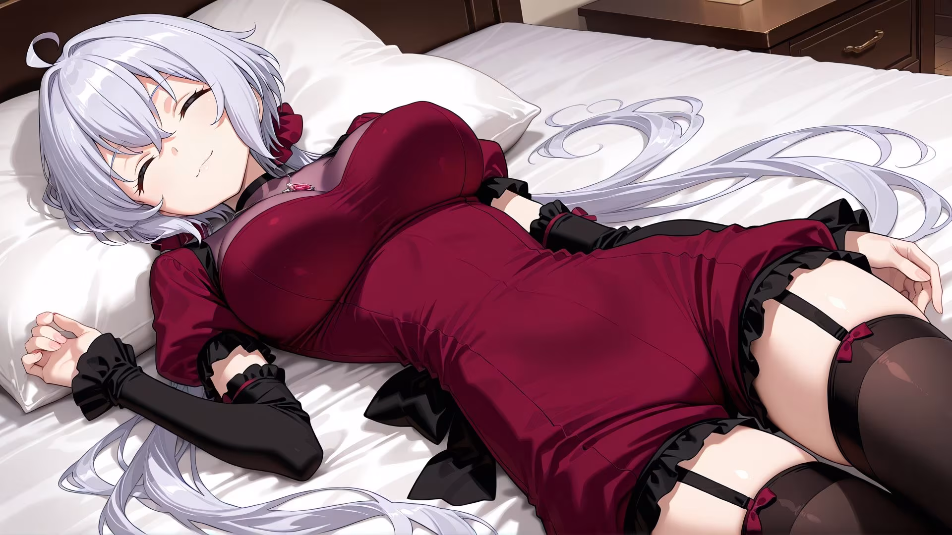 寝ている○○にぶっかけ  くりす編