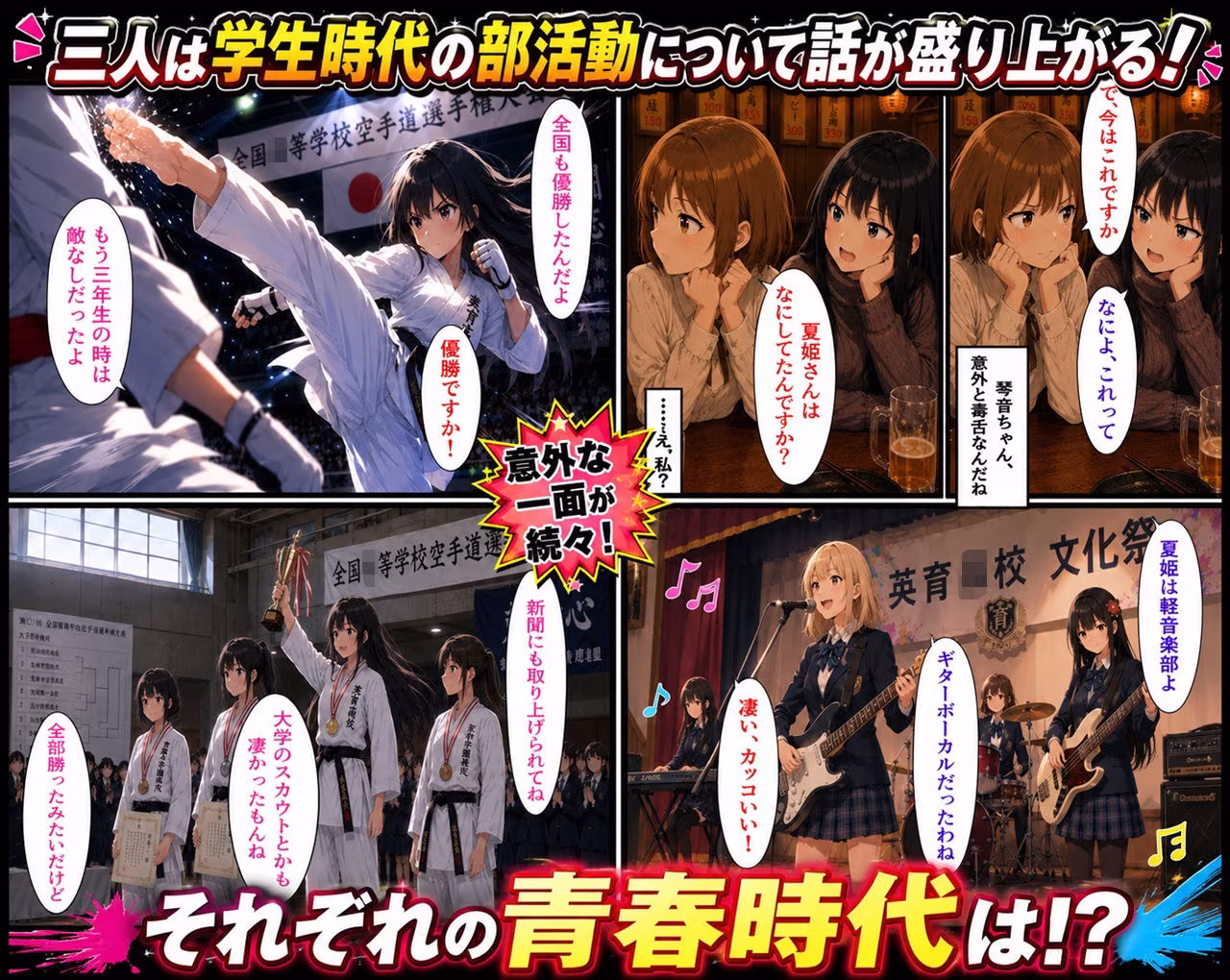 無防備すぎる同級生に、理性が追いつかなかった話【第10〜13話 総集編】