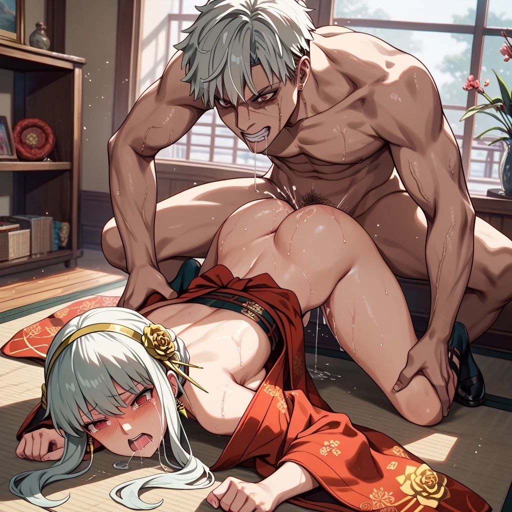 凶悪脱獄囚の新春、姫始め外道の姦通式1