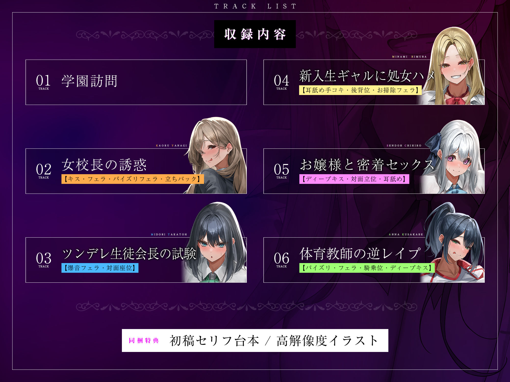 【5人ヒロイン・オムニバス作品！】男は俺ひとりの生ハメ学園登校許可証〜出会ったらドエロい誘惑からの中出し必須エッチ！？〜