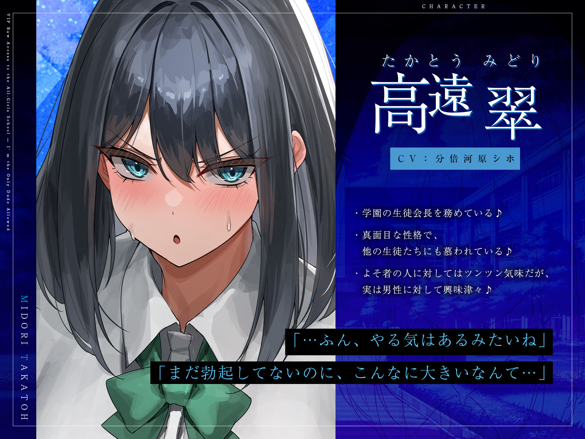 【5人ヒロイン・オムニバス作品！】男は俺ひとりの生ハメ学園登校許可証〜出会ったらドエロい誘惑からの中出し必須エッチ！？〜