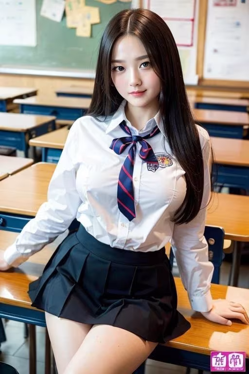 巨乳女子〇生教室で生着替え13  300ページ