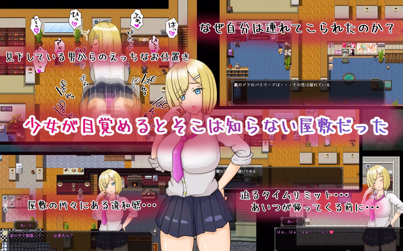 ナマイキ巨乳ギャルあいり〜監禁部屋からの脱出〜