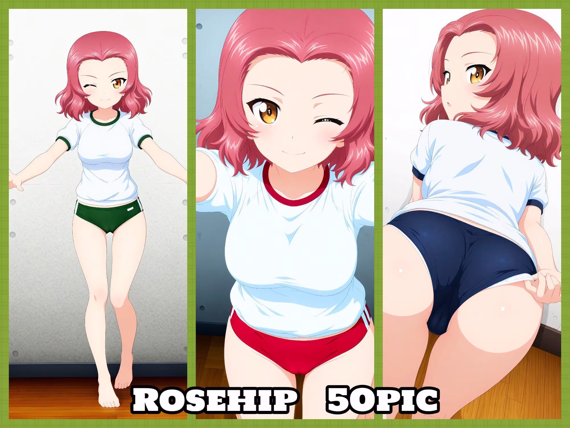 Girls und Buruma Hamipan 聖グロリアーナ編