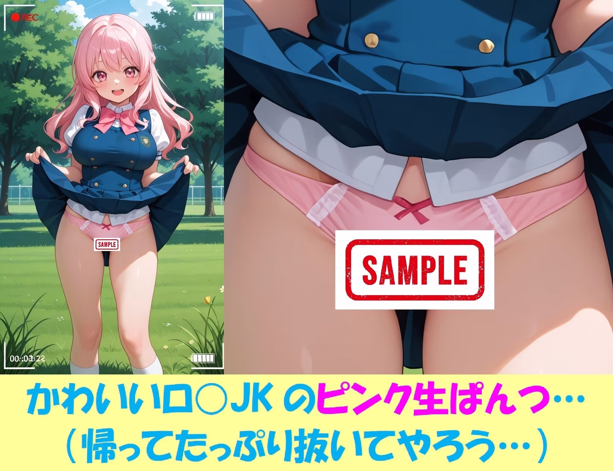 現役J○が撮影会でパンチラを撮られ生涯オカズ化3―魔法少女に変身してご奉仕―