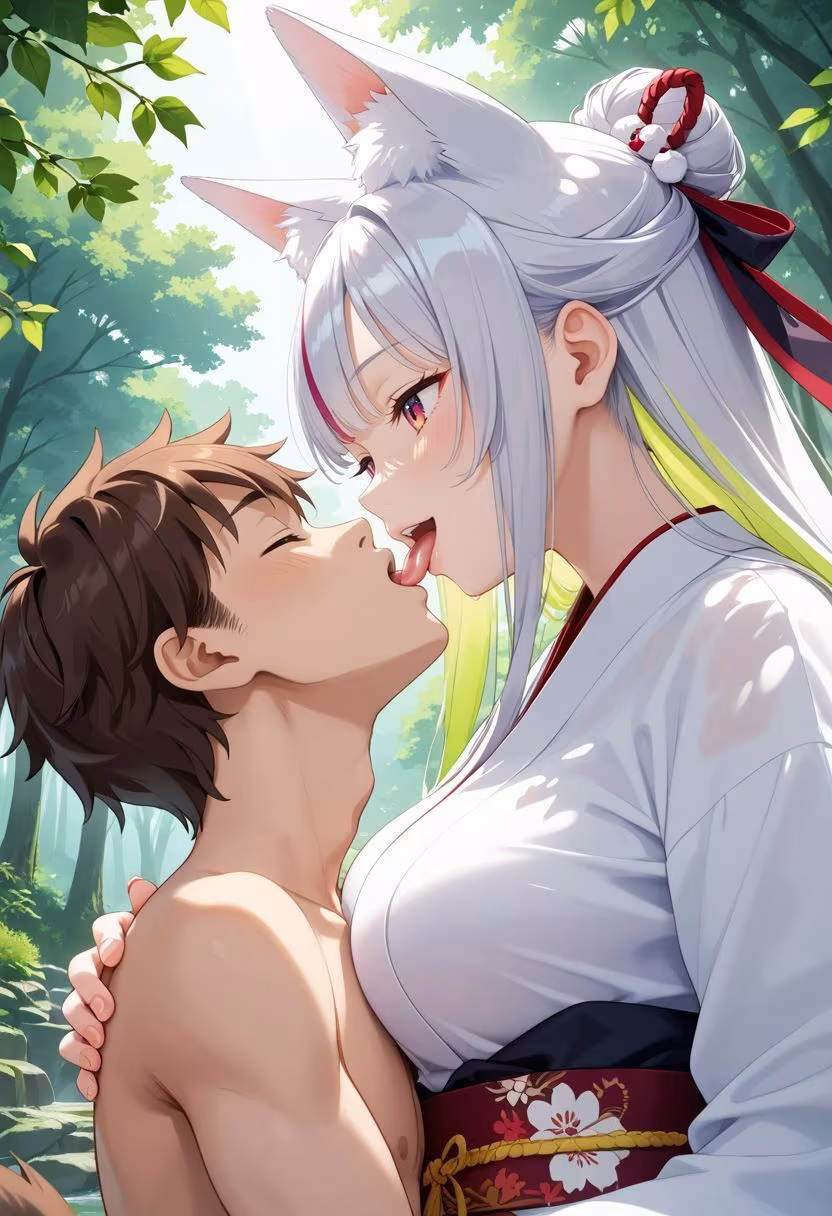 異世界M男は今日も土下座 ケモミミ巫女編