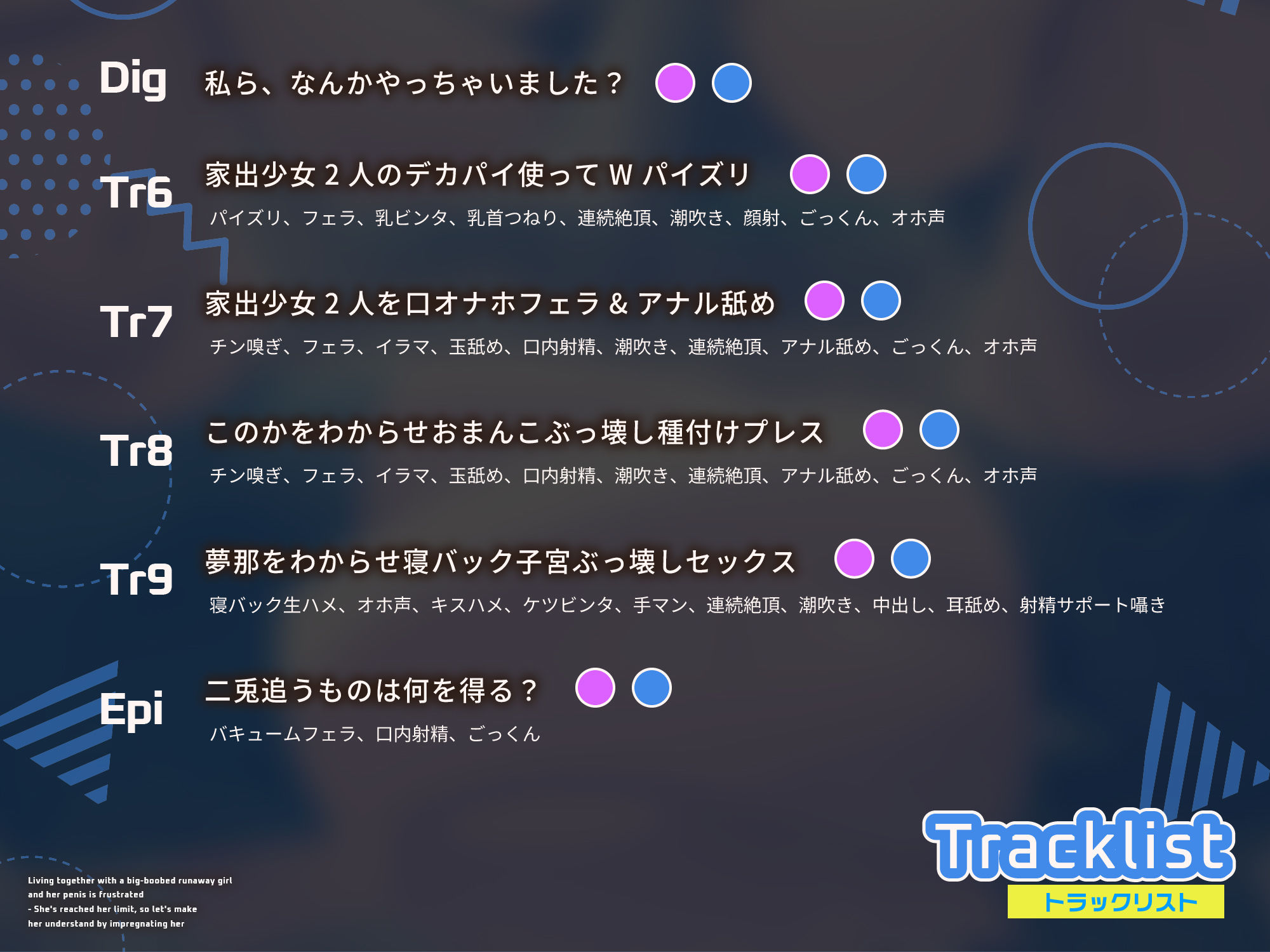 【ちんイラ→無様オホ/ドスケベ事後差分イラスト】デカパイ家出少女とおちんぽイライラ共同生活〜限界来たから種付け孕ませわからせ〜【KU100】