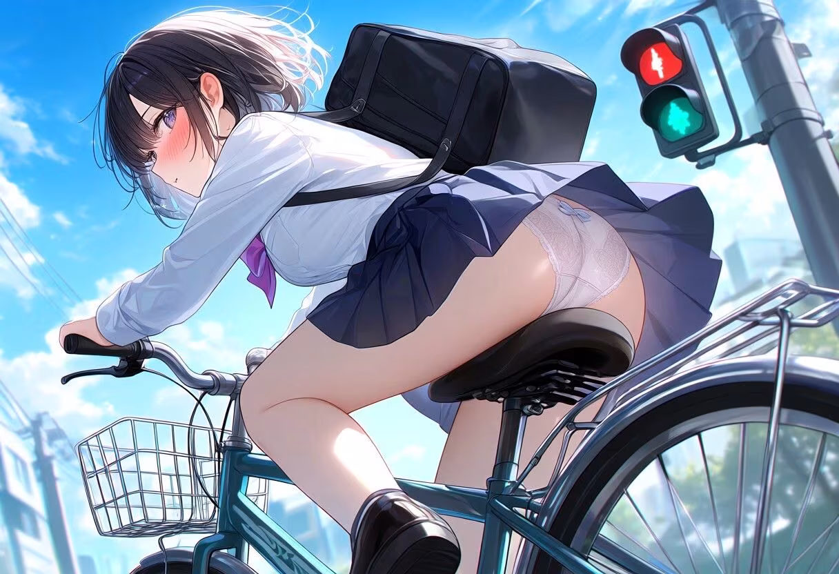 いろんなシチュエーションでパンチラ