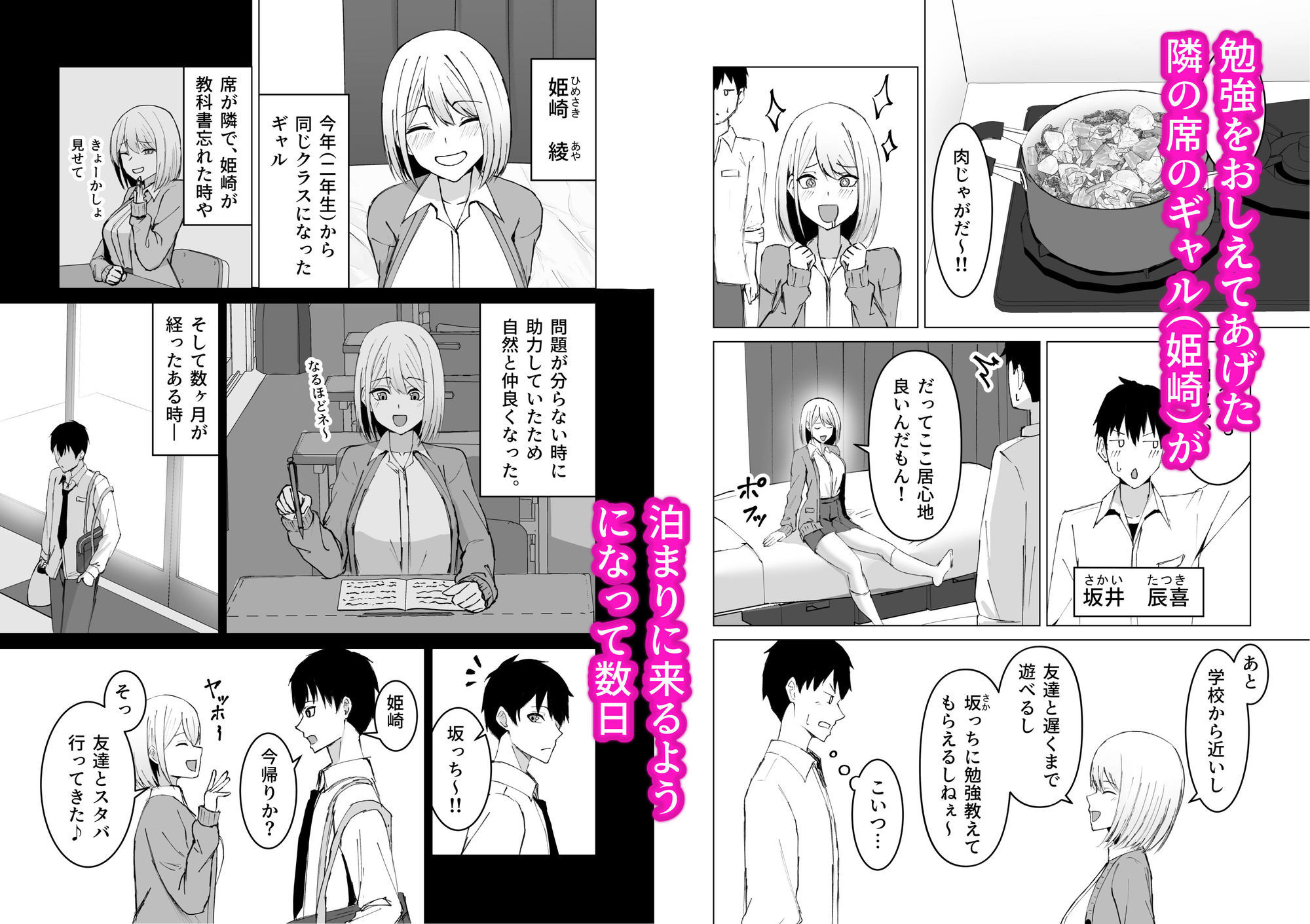 クラスメイトのギャルと同棲することになった件