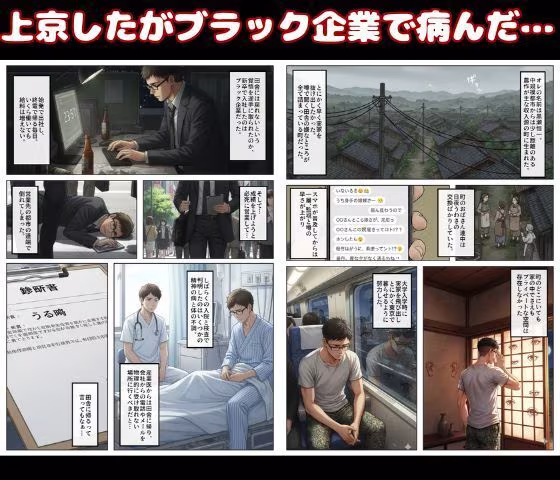 田舎の幼馴染の性処理係としてハーレムあまあまSEXして休暇を満喫！