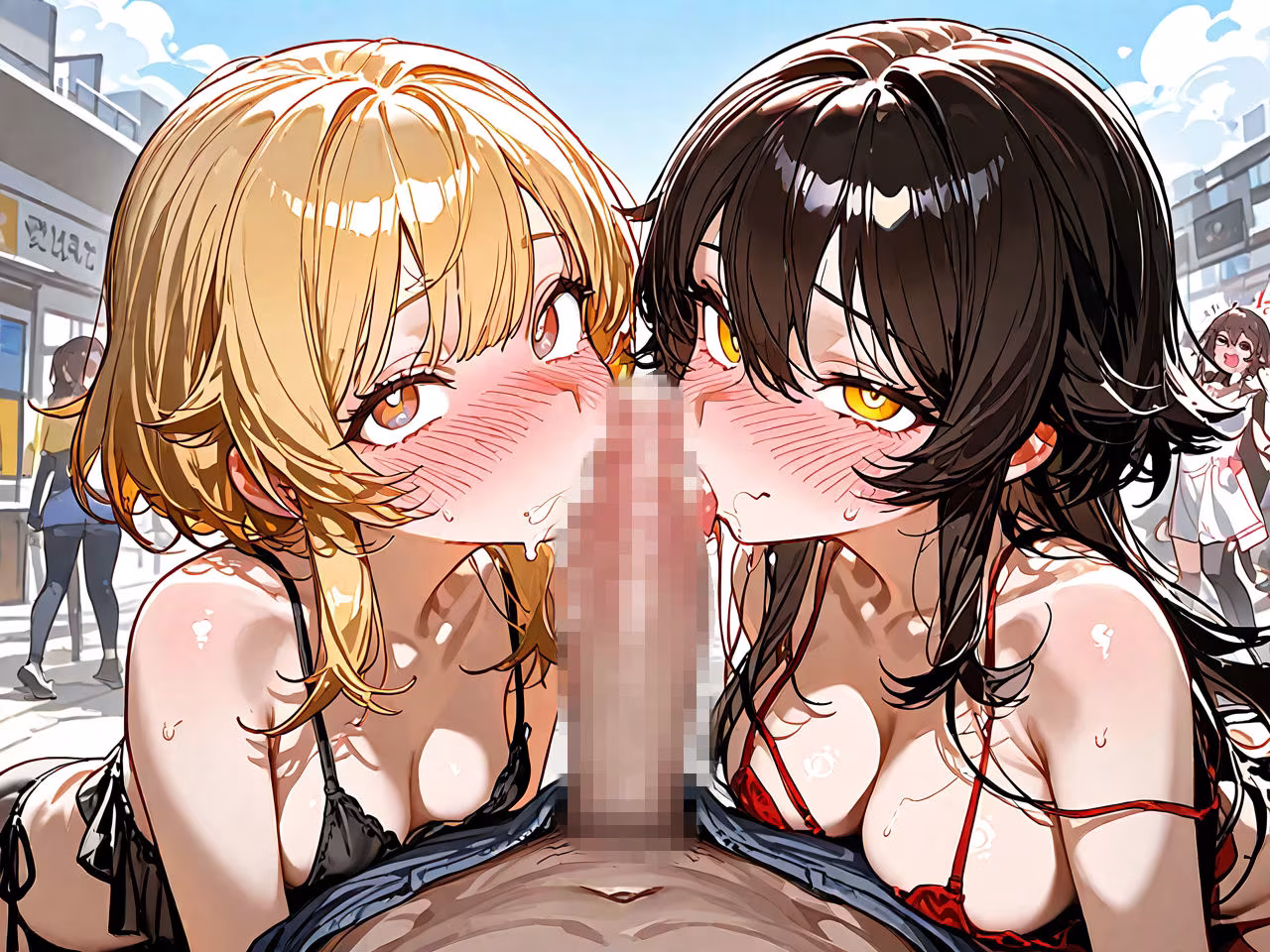 美女が群がるマジカルチンポ！