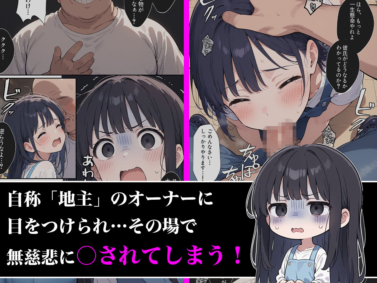 花屋の看板娘がオーナーに寝取られちゃう話