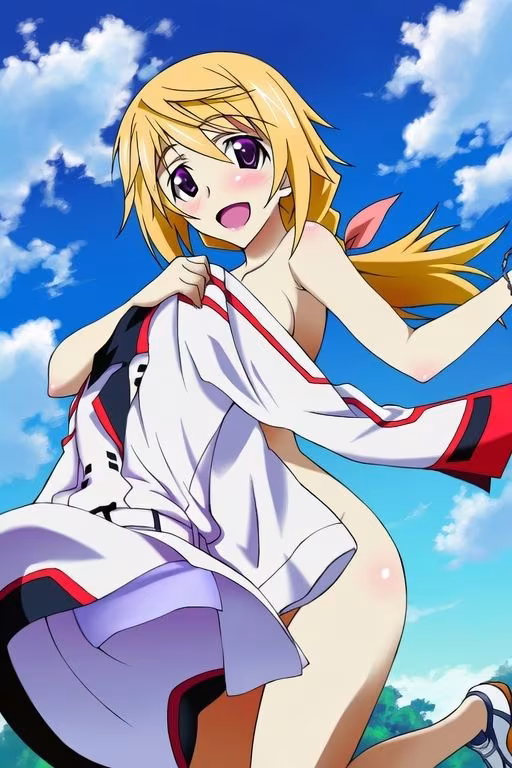 IS 元男装隠れ巨乳は出遅れたくない