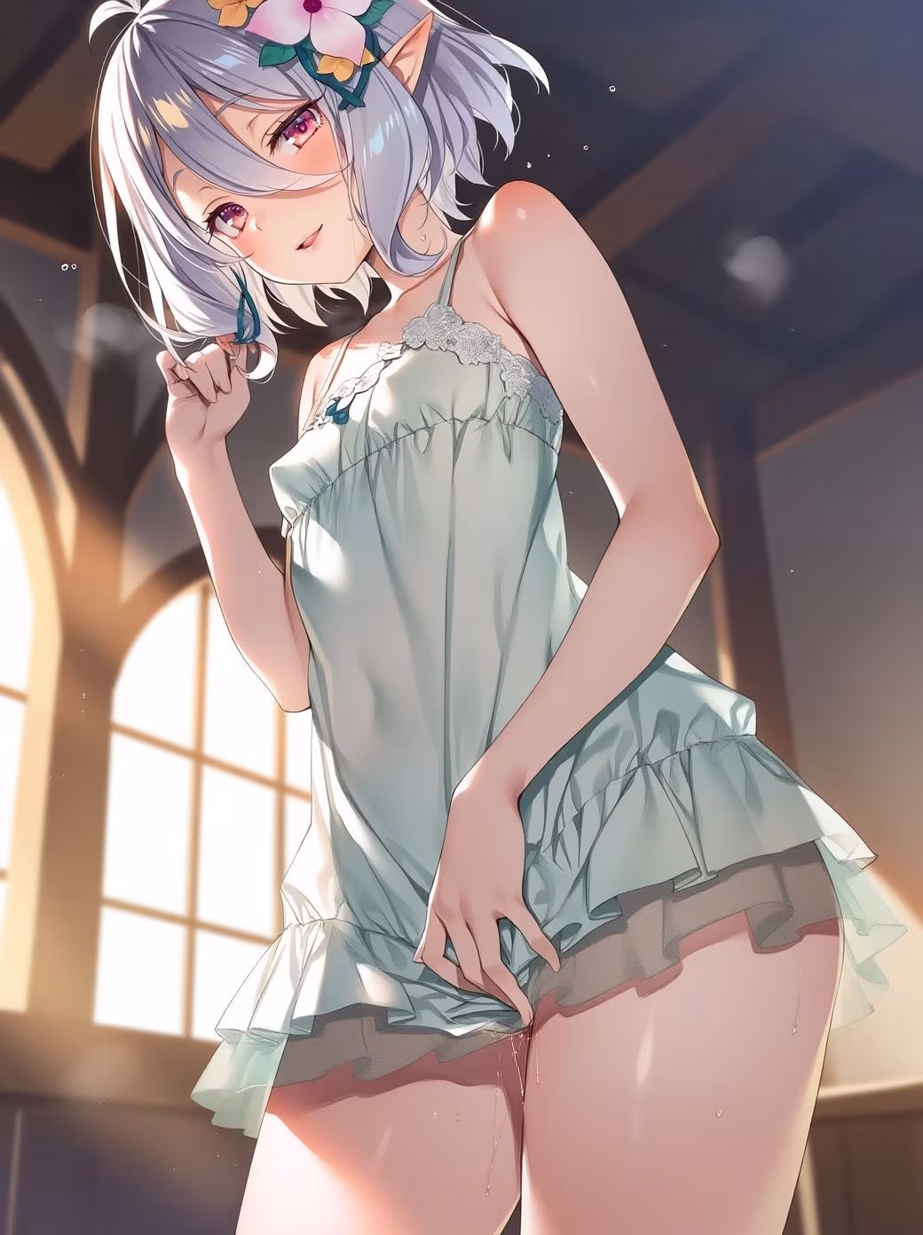 プリンセスniコネクト？美食殿暴食祭ホワイトソースがけフランクフルト躍喰い