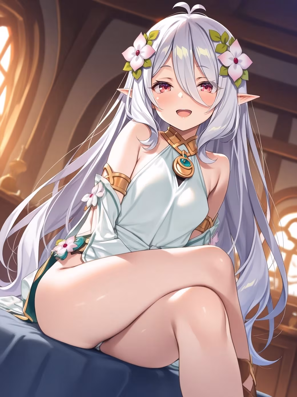 プリンセスniコネクト？美食殿暴食祭ホワイトソースがけフランクフルト躍喰い