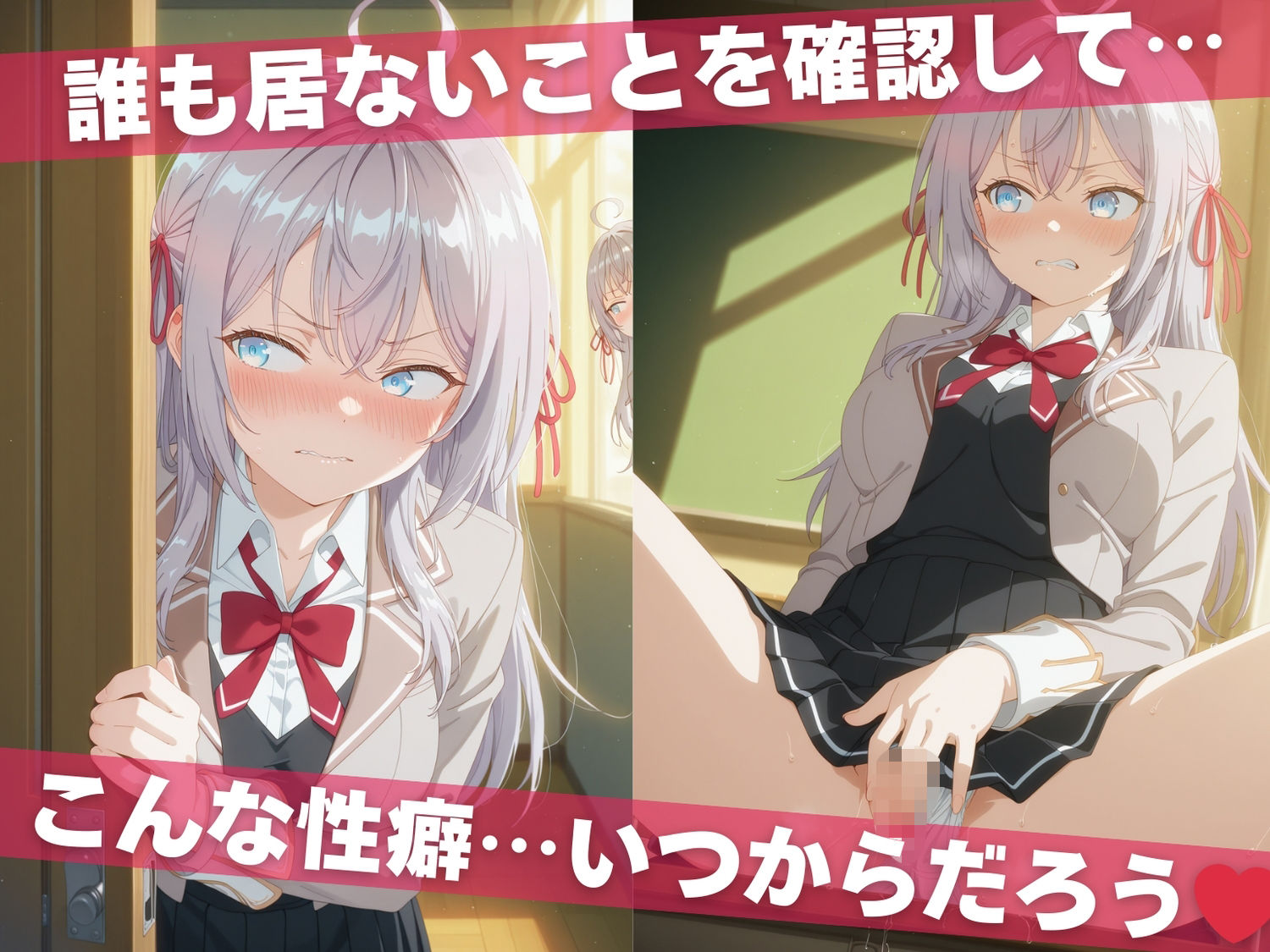 オナニー覗かれ、寝取られて  時々●ソッとロシア語でデレる隣のアーリャさん 〜 学校編 〜