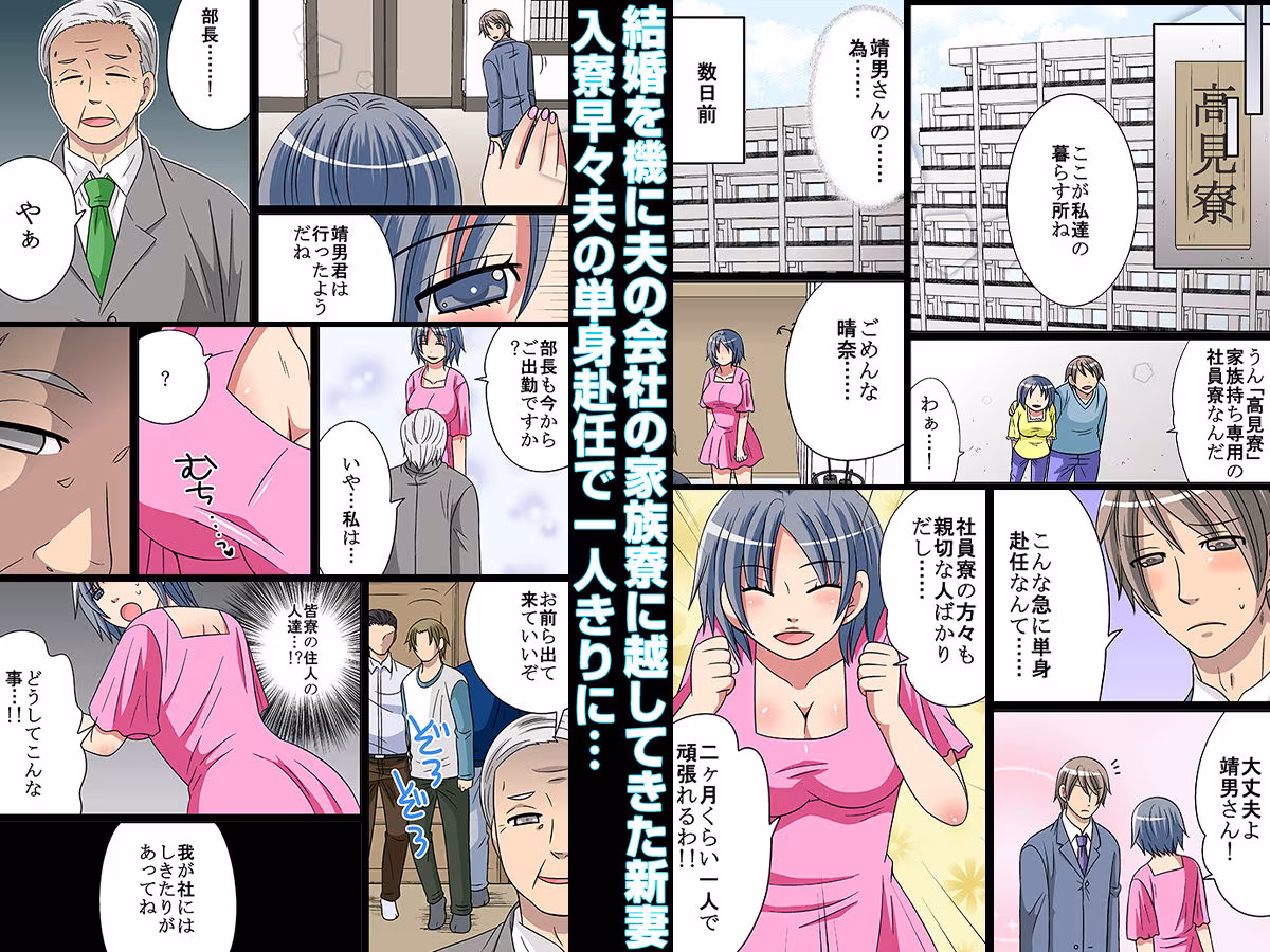 ネトラレ社員寮〜ドレイ妻〜（フルカラー）