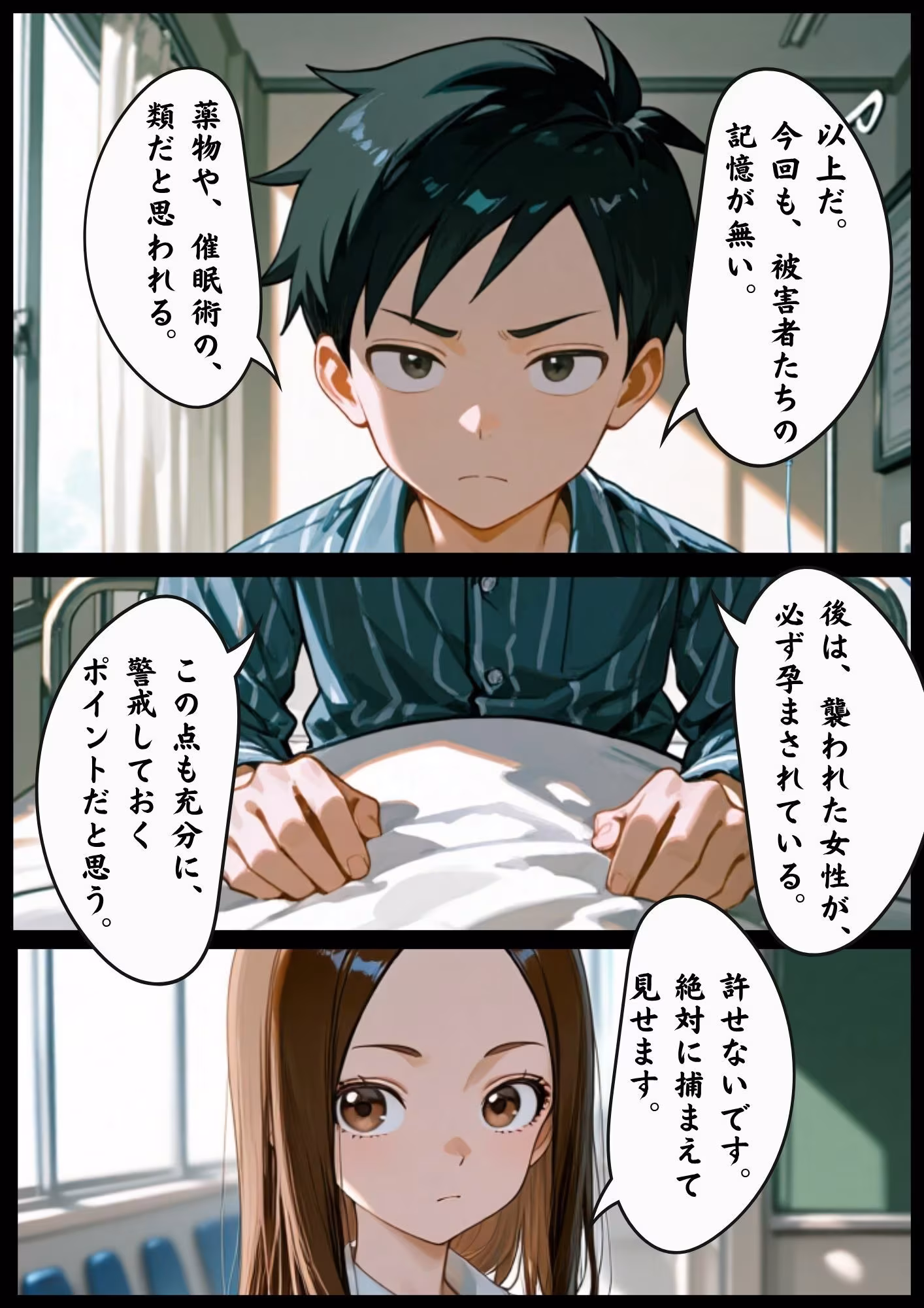 CG漫画『胸キュン捜査官』第三話