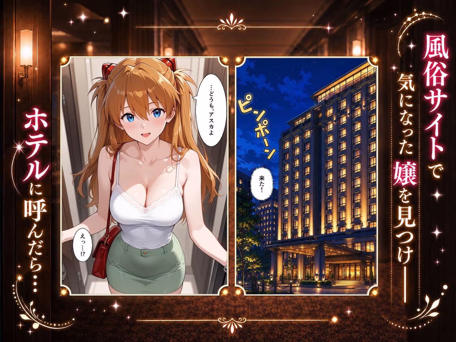 扉を開けたらア〇カが立っていた