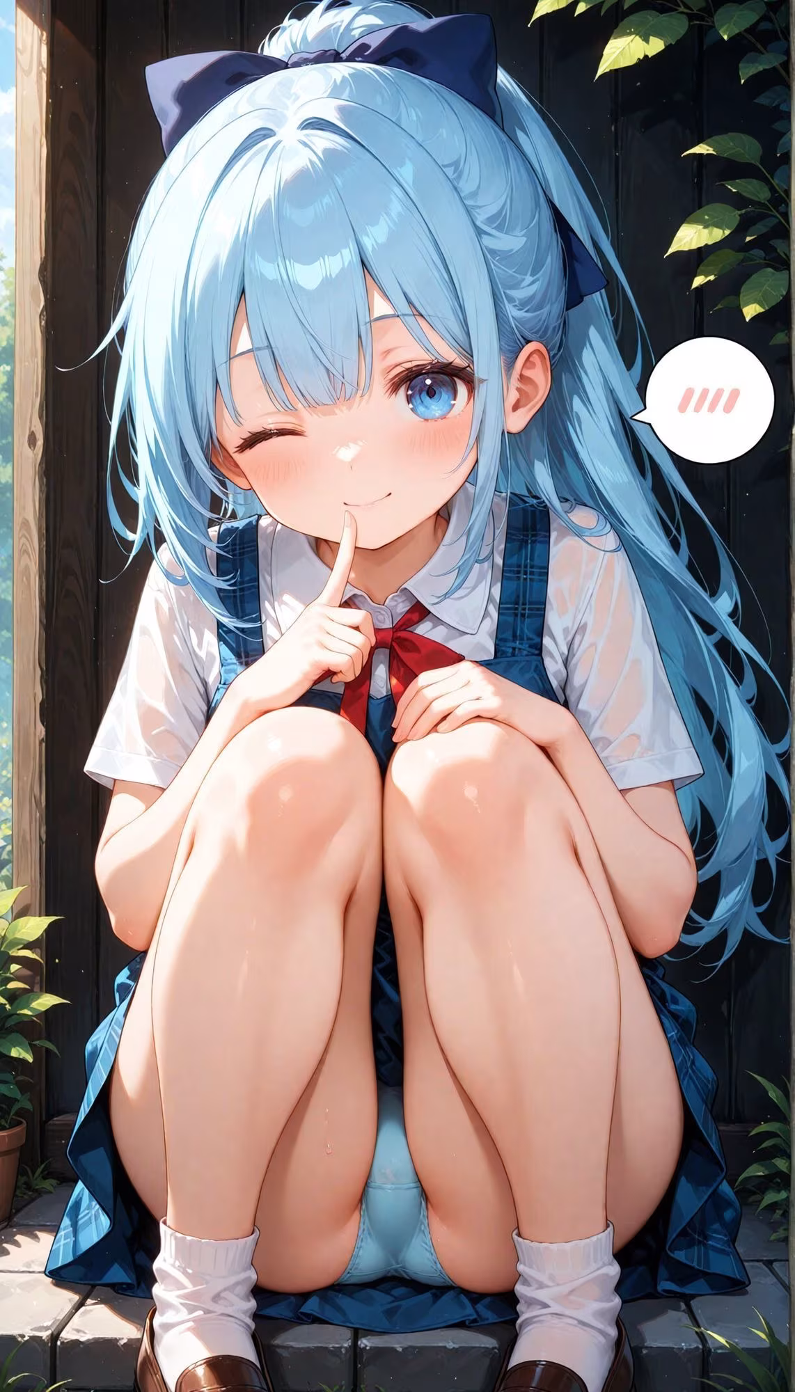 異世界女子にパンツを見せてもらった