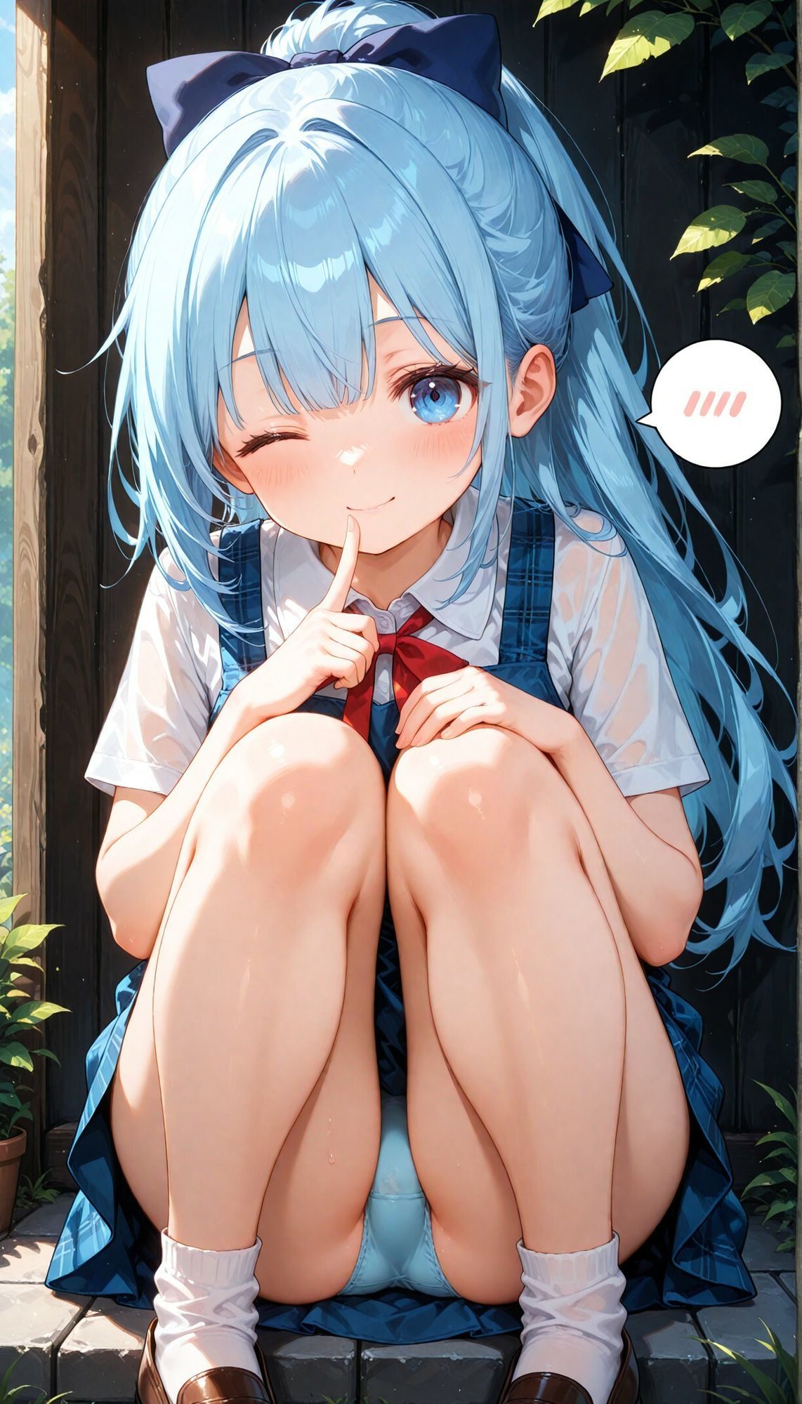 異世界女子にパンツを見せてもらった