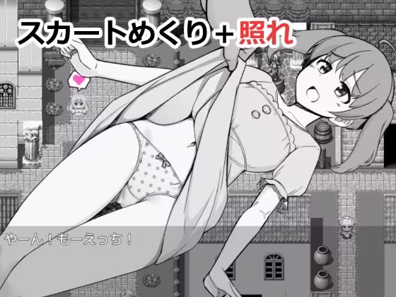 NPCのパンツを見るためRPG世界に転生してきました