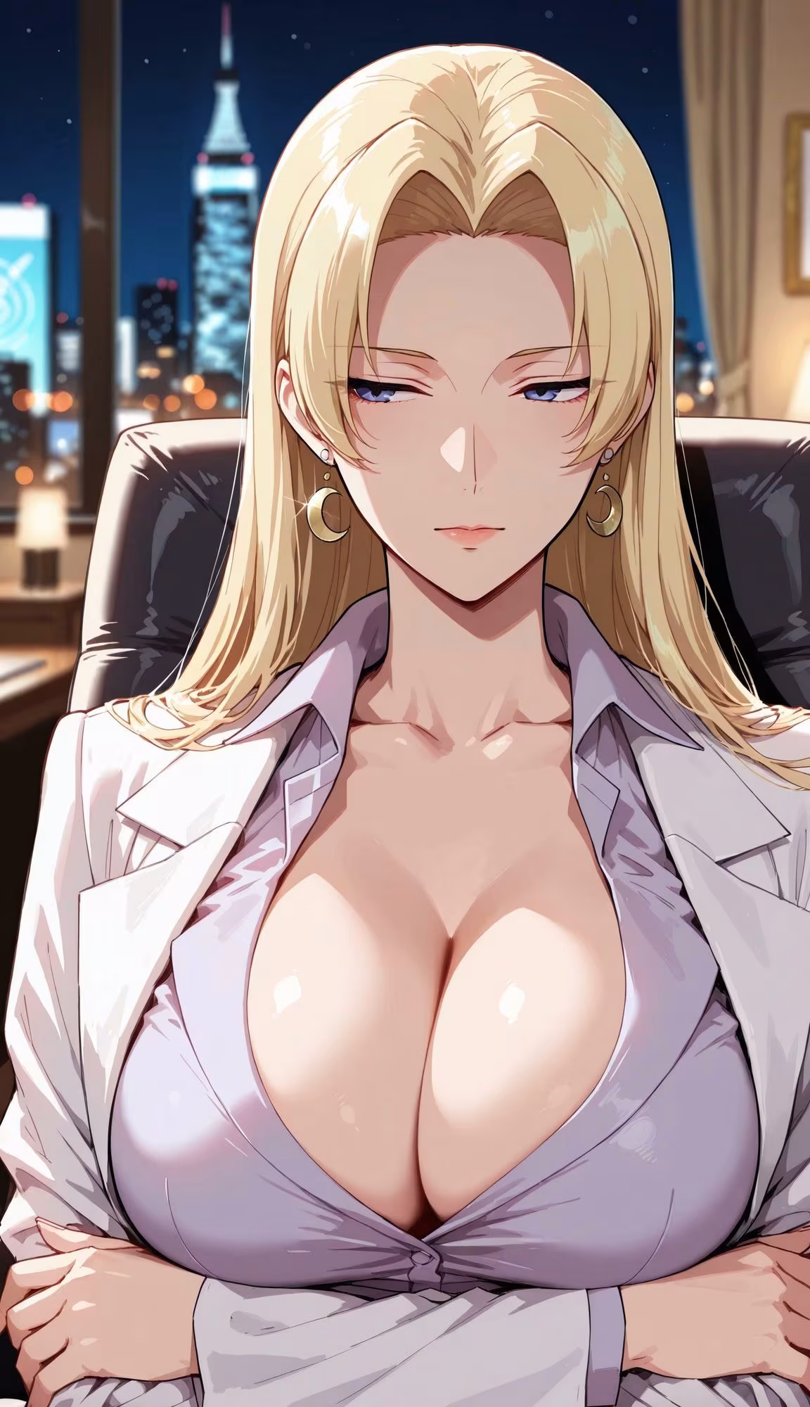 ふたなり院長の甘い微笑