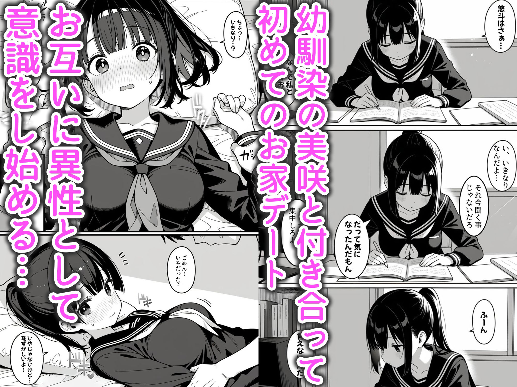 幼馴染とドキドキえっち始めました。