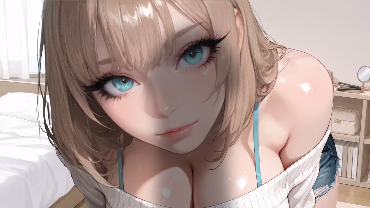 ギャルが俺の部屋に来た日 〜巨乳白ギャル筆おろしセックス〜