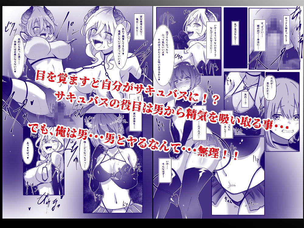 サキュバスになった日  淫魔転生契約