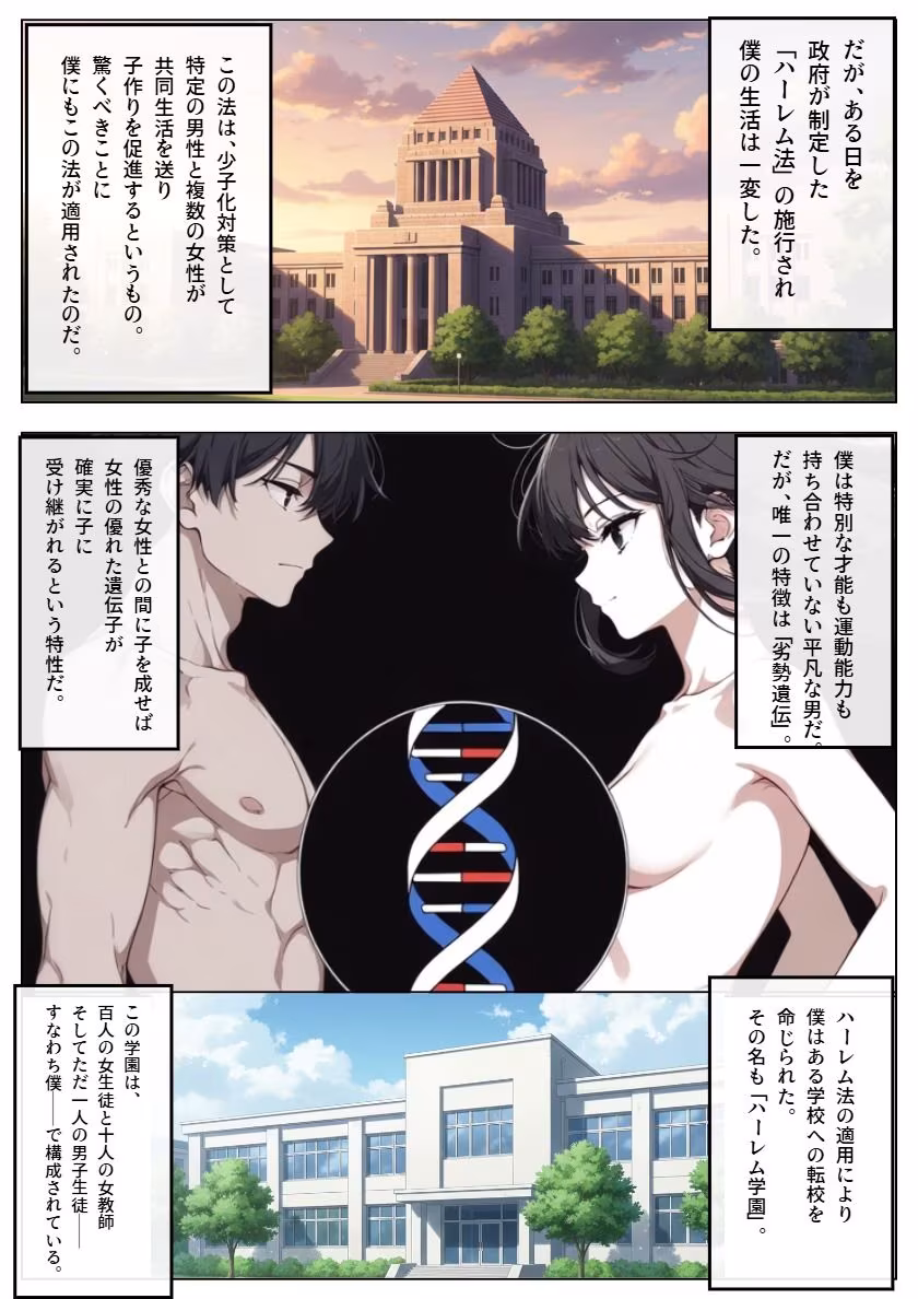 ハーレム学園 〜欲望の新法〜