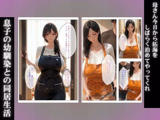童貞くん（息子の友達）が居候？！私が教えてあげるはずが人妻調教アクメ堕ち