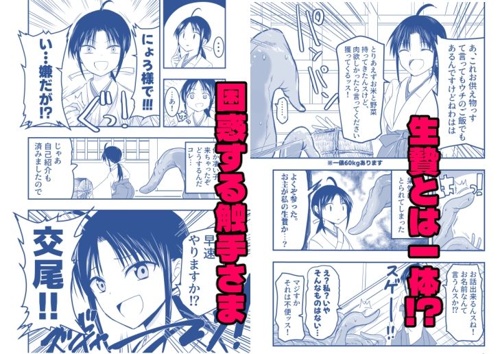 触手は贄に理解らせたい！