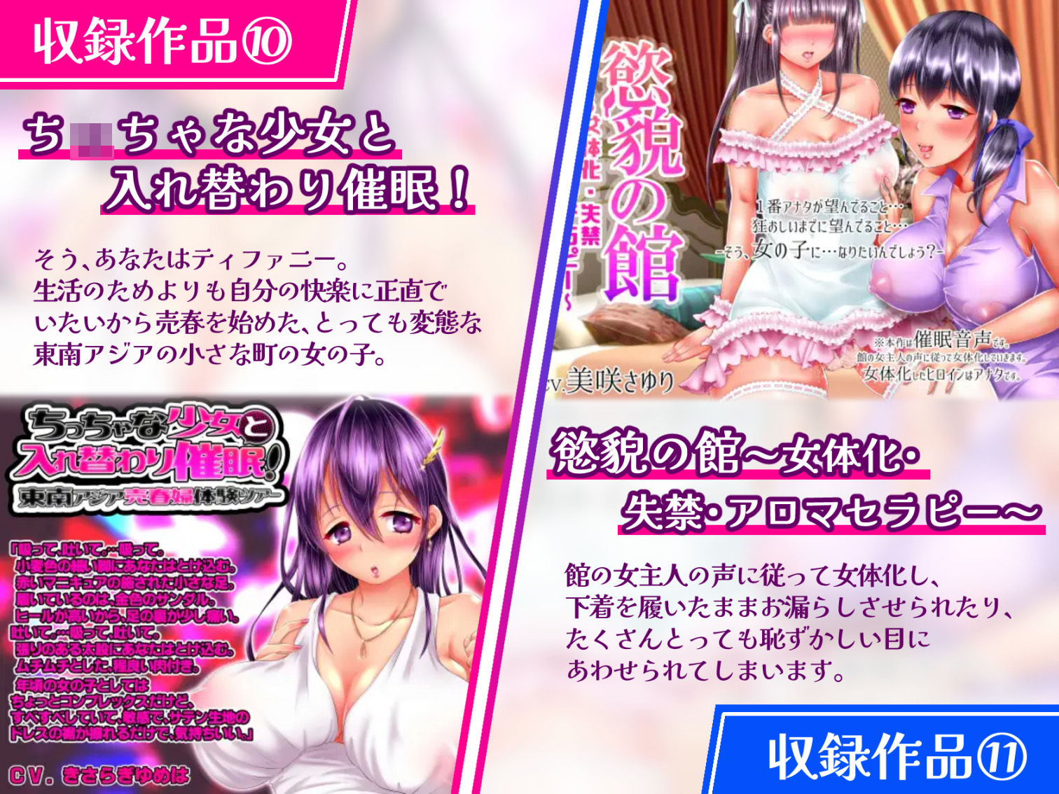 【特価！！/11作品13時間超え】TS/催●シリーズまとめサークル5周年記念パック【総集編】